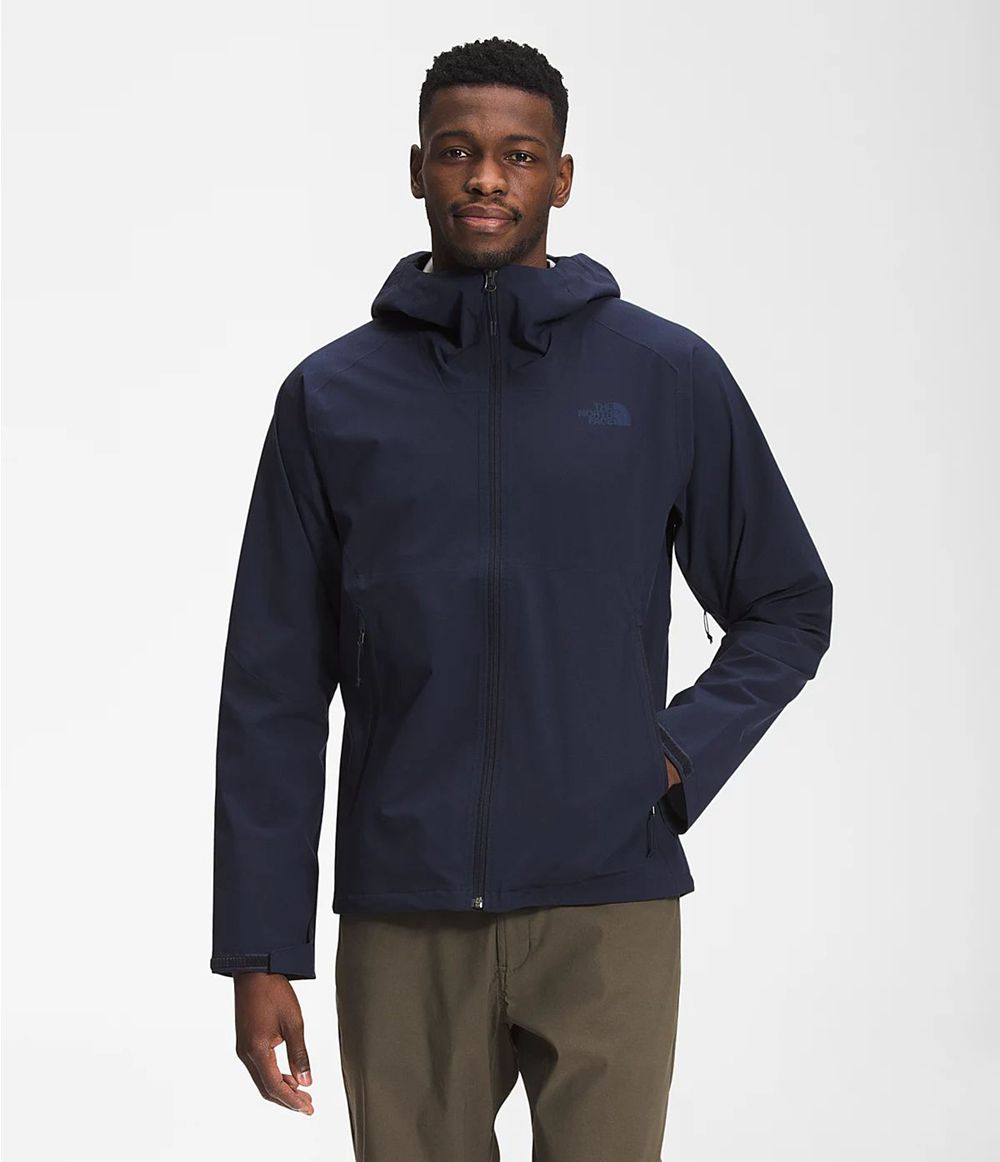 The North Face Allproof Stretch Wasserdichte Jacken Herren - Navy CH-889UDGA